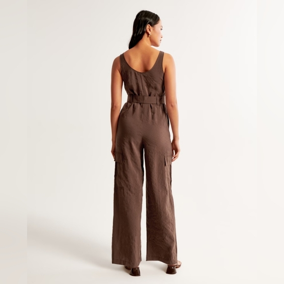 Draped Utility Jumpsuit Size XS - Picture 2 of 5